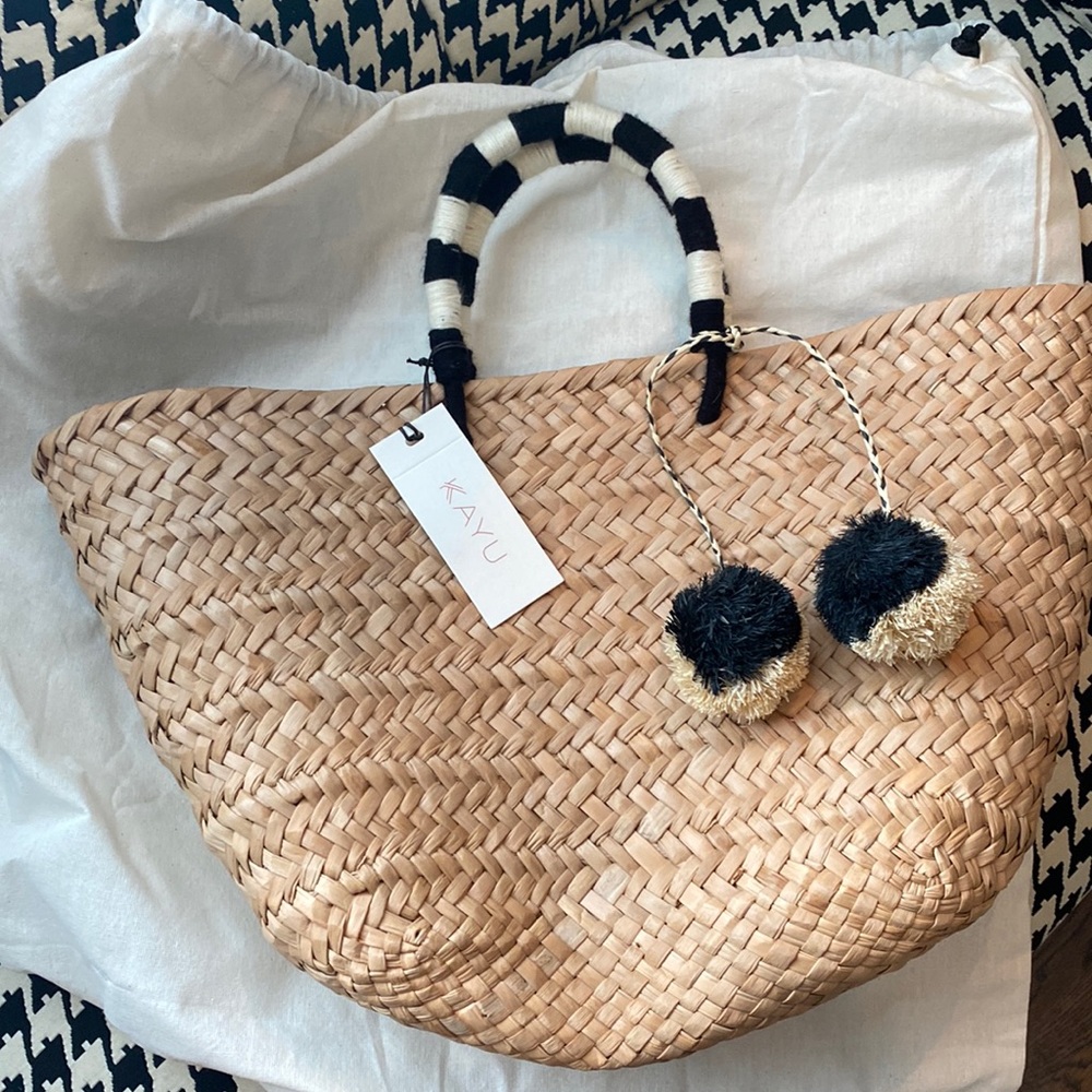 Kayu St. Tropez Straw Bag (Dustbag included)